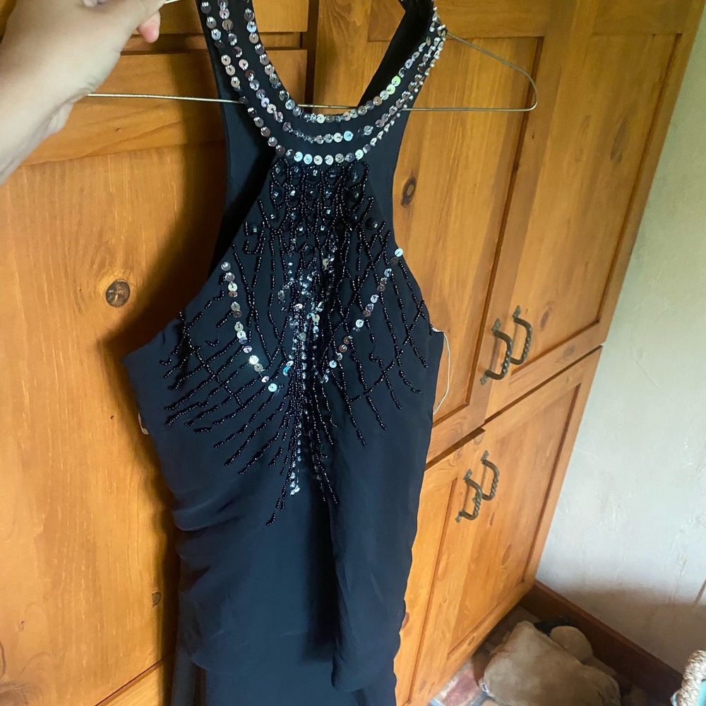 Brand new sequence black dress